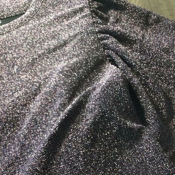 Showstopping Dress Ruffle Sleeve Pink Sparkler! XS - Picture 9 of 10